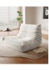 Replica Togo Sofa Single Seat - White/Black/Orange 
